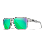 Wiley x AC6TRK07-UNIT поляризованные солнцезащитные очки Trek Green Mirror / Amber / Gloss Crystal Light Grey