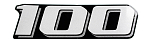Наклейка капота Suzuki DF100A (100), задняя 6143590JD0000
