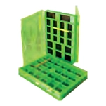 Salper 75CPMG001 коробка для мелких деталей Magnetic Green 8 x 12 cm
