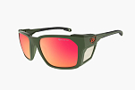 Спортивные очки Demetz Ice-Track / Khaki / Matte Black Grey Mirror Red Cat.4, icetrack6951gu57
