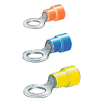 Forniture nautiche italiane 3939707 Изолированная кольцевая заглушка Серебристый Blue 6.2 mm 