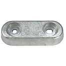 Купить Enrico polipodio 2626028 Овал Zinc Анод  Silver 250 x 63 x 29 mm  7ft.ru в интернет магазине Семь Футов