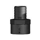 Купить Штуцер прямой TruDesign 90969 под шланг Ø38мм 86мм 1"3/4 внутренняя резьба из черного нейлона 7ft.ru в интернет магазине Семь Футов