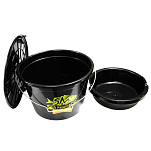 Sea monsters KITSEAU25-BM Ведро + крышка 8L Черный  Black 25L 