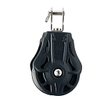 Wichard p18190 Простой шкив с поворотной крышкой Black 14x8x8