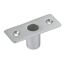 Купить Forniture nautiche italiane 909010 Опора Oarlock из хромированной латуни Серебристый Silver 12 mm  7ft.ru в интернет магазине Семь Футов