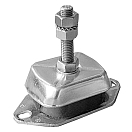 Купить Ancor 2727867 Эластичная опора из оцинкованной стали Серебристый Grey 230 x 200 mm  7ft.ru в интернет магазине Семь Футов