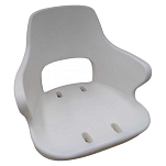 Plastimo 53299 Polyethylene Seat L Белая  White 432 x 546 x 407 mm 