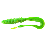 Силиконовый червь на судака Long Tail Grub (Цвет-Mystic резина GY001) LTG14 Mystic Lures