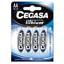 Купить Cegasa 326215 Литиевые батарейки AA 1x4 Серебристый Blue / Silver 7ft.ru в интернет магазине Семь Футов
