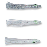 ZunZun 330107 Мягкая приманка для троллинга Needle Trolling 50 Mm Многоцветный White / Red