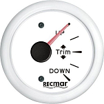 Recmar RECKY09314 160-10º Индикатор положения триммера Белая White 51 mm 
