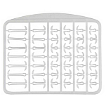 Carp spirit 34CSACS010290 Boilie Hair Extend Пробки Серый  Clear