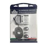Tecnoseal 2640014 Mercruiser Alpha I Gen I Алюминиевый анод Серебристый Silver