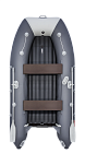 Надувная лодка ПВХ, Таймень LX 3400 НДНД, графит/светло-серый 4603725302099