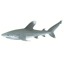 Купить Safari ltd S100271 Oceanic Whitetip Shark Фигура Серый Grey From 3 Years  7ft.ru в интернет магазине Семь Футов
