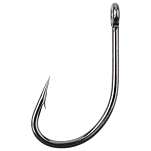 Mikado HCT2005-1 Territory Grabber Крючки С Одним Глазком Серебристый Black 1 