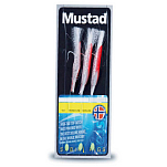 Mustad CL-RIG46-1/0-10 Daylight 3 Hooks Серый  Fluo Pink / Silver 1/0 