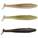 Купить Gan craft 728904178 Bariki Shad Мягкая приманка 96.5 mm 7.5g Золотистый Lucky Brown 7ft.ru в интернет магазине Семь Футов