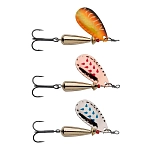 Abu garcia 1549763 Ложка-приманка Droppen 3 Pack 12g 53 mm Multicolour