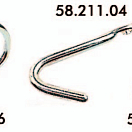 S/S grapnel hook 10 mm 58.211.02