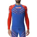 UYN U100406-T025-S/M Базовый слой с длинным рукавом Natyon 3.0 Usa UW Turtle Neck Голубой USA S-M