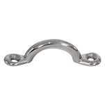Plastimo 400293 Стандартная кованая опора моста Silver 35 x 15 mm