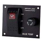 Панельный выключатель Johnson Pump 82044-24 24В 73х60х40мм для управления трюмным насосом.