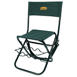 Lineaeffe 6760025 Foldable Fishing Chair With Rod Holder Зеленый Green