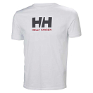 Купить Helly hansen 33979_001-2XL Футболка с коротким рукавом Logo Белая White 2XL 7ft.ru в интернет магазине Семь Футов