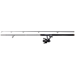 PENN 1581609 Wrath II Spin Вращающееся комбо Серебристый Black 2.74 m