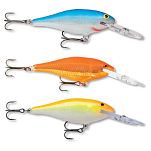 Rapala 14RASR07FT Shad Rap Floating 70 Mm 8g Многоцветный FT