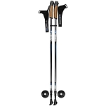 Abbey 21SR-ZZB столбы Nordic Walking Cane Серый  Silver Grey / Black / Blue 86-140 cm
