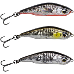 Savage gear 74033 3D Sticklebait Pencil Джиг 75 mm 13g  Black Red