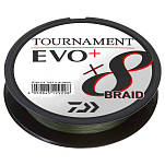 Daiwa 12760008 Tournament Evo X8 Плетеный 135 m Черный Dark Green 0.080 mm 