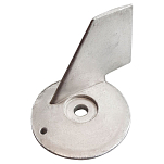 Recmar REC55125-95500 REC55125-95500 цинковый анод Серебристый Grey 100 x 100 mm 