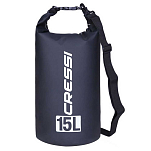Cressi BUA928905 Сухой мешок из ПВХ 15L Голубой Black
