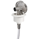 Купить Палубный душ Classic Evo с лейкой Tiger шлангом 4м из нейлона и крышкой из нержавеющей стали, Osculati 15.163.91 7ft.ru в интернет магазине Семь Футов