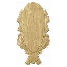 Купить Eurohunt 560886 Резной De эр Трофи Тарелка Дуб Коричневый Light Brown 45 x 20 cm  7ft.ru в интернет магазине Семь Футов