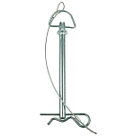 Seachoice 50-53261 Штифт с вилкой Серебристый Silver 3/8 x 4 3/4´´ 