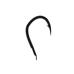 Asari AS007-3 Iseama Nano 3 Крюк Черный  Black Nickel (10 pcs) 3 