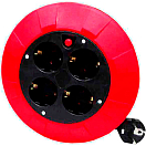 Купить Edm 20050 Кабельная катушка 5 M 4 5 M Красный Red / Black 7ft.ru в интернет магазине Семь Футов