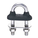 Wichard AC0065341 Водонепроницаемая цепная пластина Серебристый Silver / Black 8 x 80 mm
