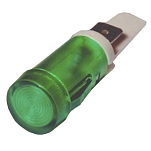 Pros 23400069-npe Светодиодная лампа Green (12 mm) 5x5x2 24V