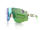 Спортивные очки HILX Savage (L) Shiny Crystal Grey Green / Green Lens, hsa00417-sv4gn14