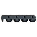 Harken 9007 4 Sheave Deck Organizer 50 Mm Поддержка шкива Черный Black