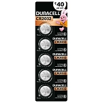 Duracell 903792814 батарейка-таблетка CR2032 3V 5 Единицы Silver