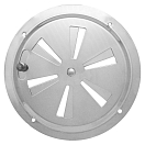 Купить Forniture nautiche italiane 3333125 Круглый вентиляционный канал из нержавеющей стали Серебристый Silver 125 mm  7ft.ru в интернет магазине Семь Футов
