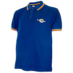 Colmic ABT021E Поло с короткими рукавами Logo WR Голубой Blue 2XL