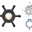 Рабочее колесо для серий Yanmar 2/3 GMF/GMDF, 2/3QM20/30 и 3HM